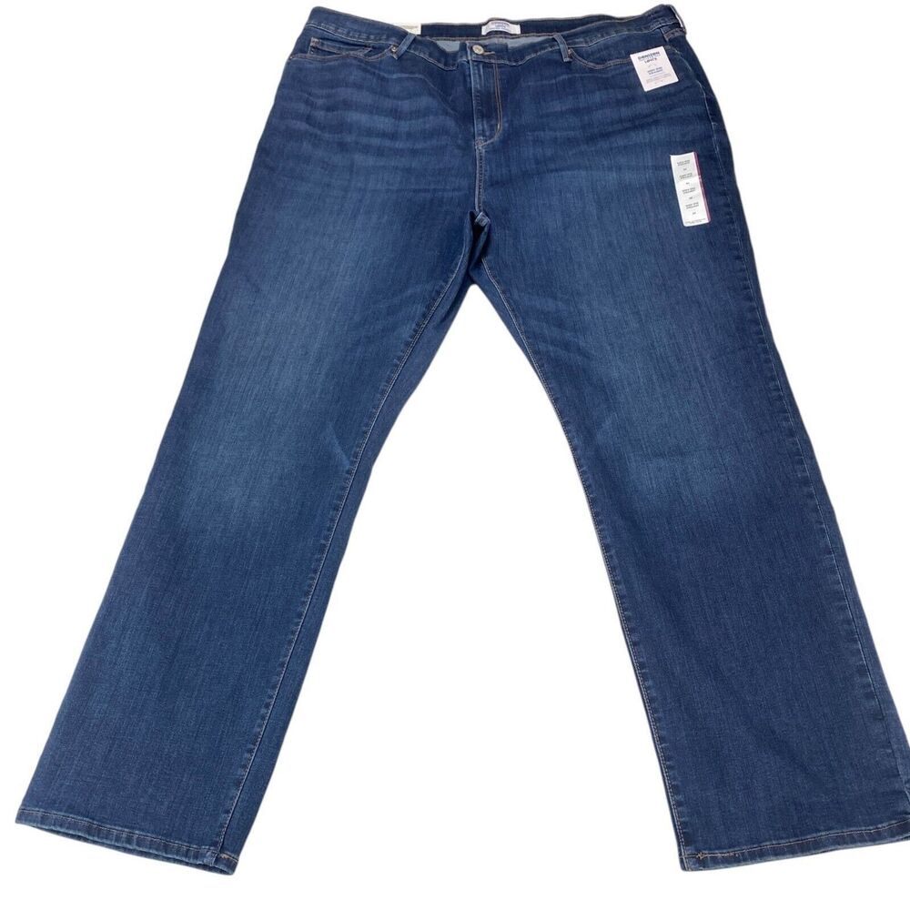 Denizen Levi's Super Stretch High Rise Straight Jeans Womens‎ Size 24